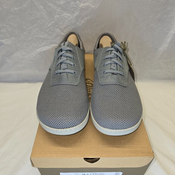 OluKai Nohea Moku Men's Size 10.5 in Sharkskin , 10283-GWGW, New in Box - Picture 2 of 8